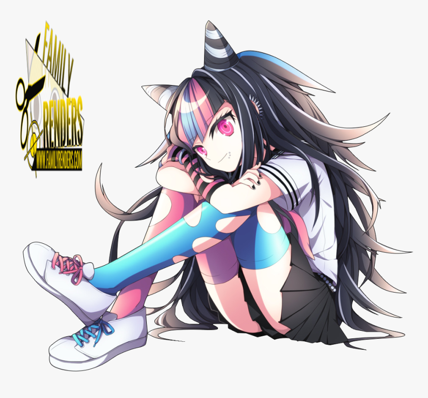Render Mioda Ibuki - Cartoon, HD Png Download