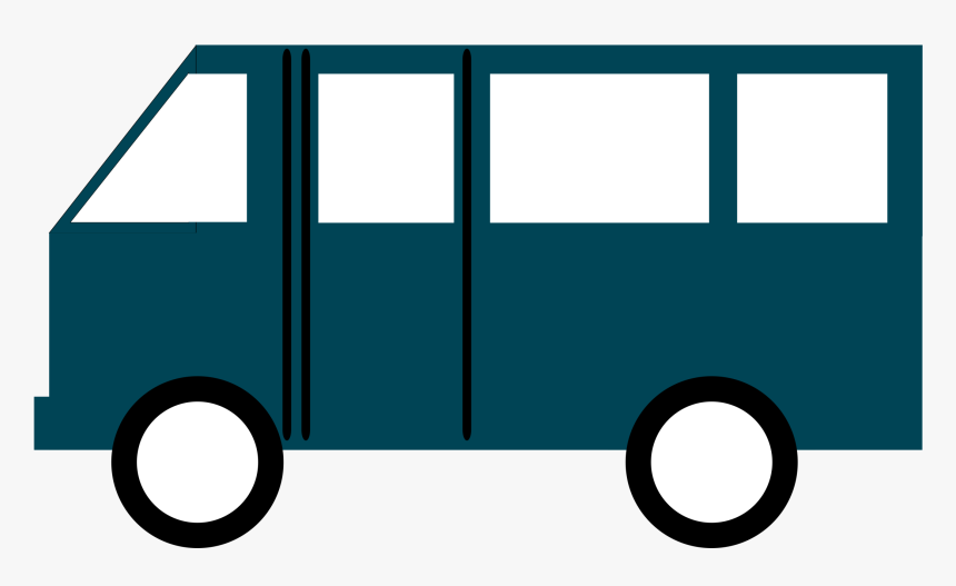 This Free Icons Png Design Of Van Minibus Coach Minivan - Portable Network Graphics, Transparent Png