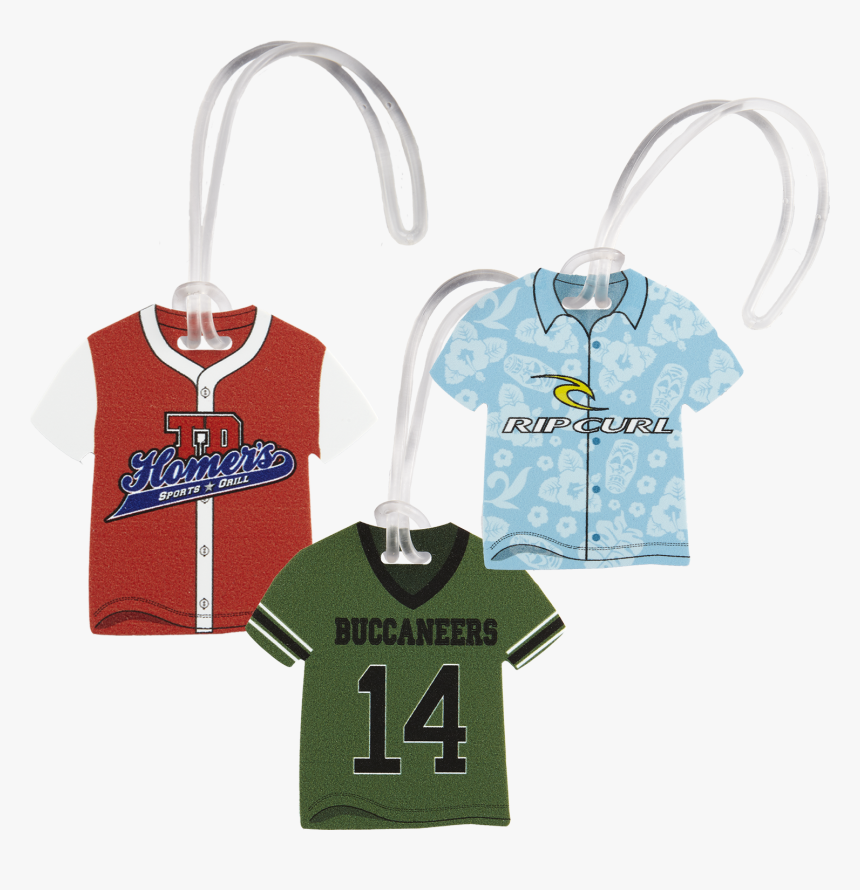 Hawaiian Shirt/jersey Luggage Tag - Jersey Luggage Tag, HD Png Download