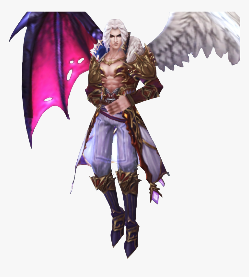 #game #mmorpg #heroesofchaos #lucifer #sticker #png#freetoedit - Supernatural Creature, Transparent Png