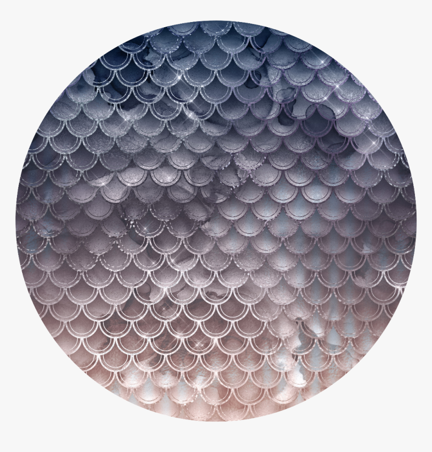 Scales Scale Geometric Circle Mermaid Ftestickers - Admin Icon Png White, Transparent Png