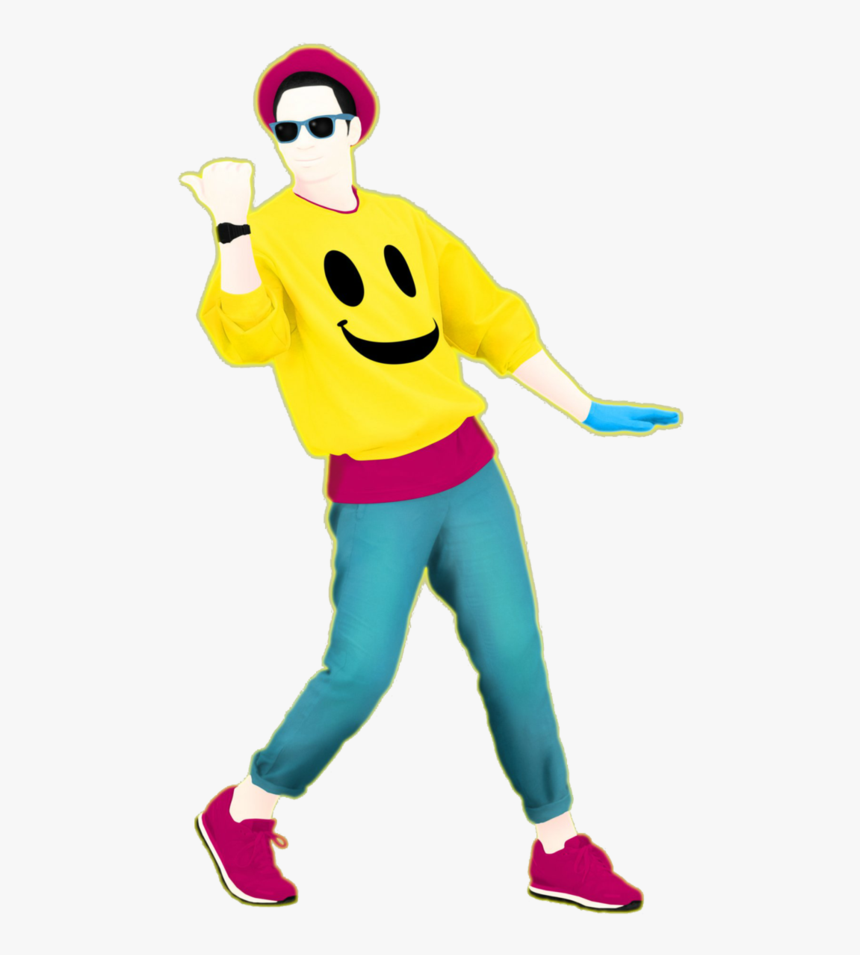 Jumping Silhouette Png - Just Dance Png, Transparent Png