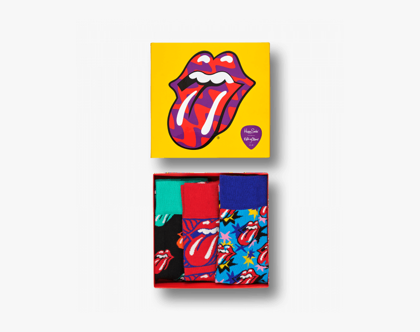 Happy Socks Gift Boxes Rolling Stones, HD Png Download
