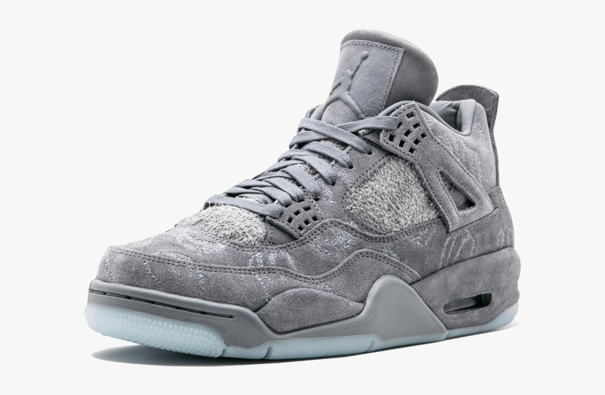 Jordans Transparent Translucent - Jordan Retro 4 Grey, HD Png Download