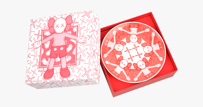 Kaws - holiday plate Set - Circle, HD Png Download