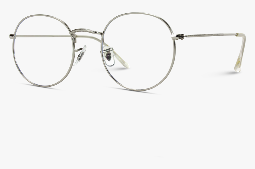 Micah Blue Light Blocking Trendy Hipster Round Frame - Glasses, HD Png Download