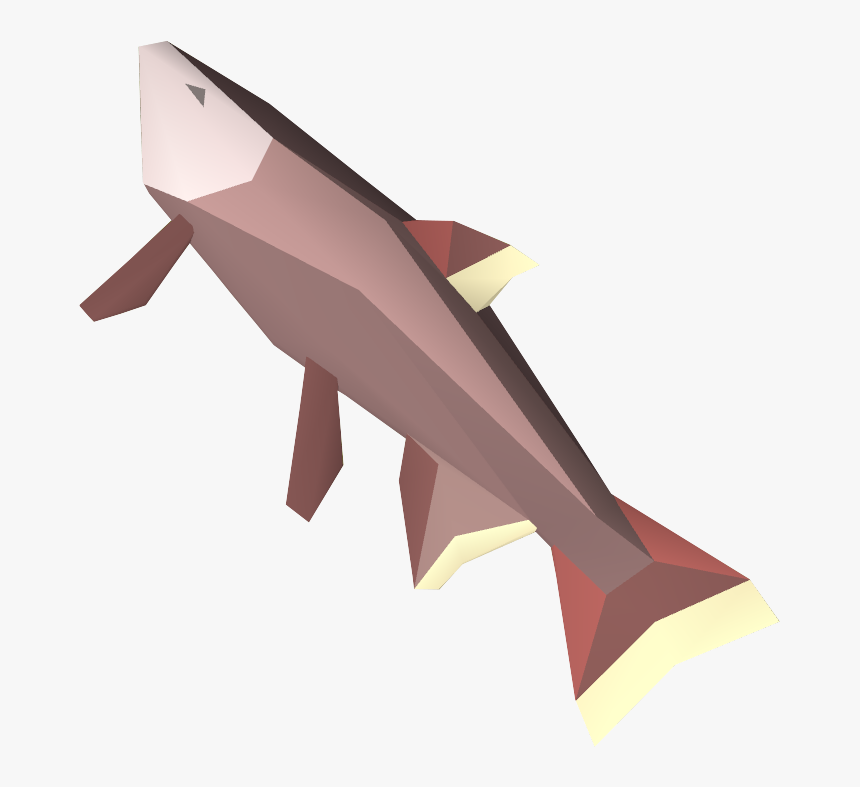 Salmon Jumping Png - Origami, Transparent Png