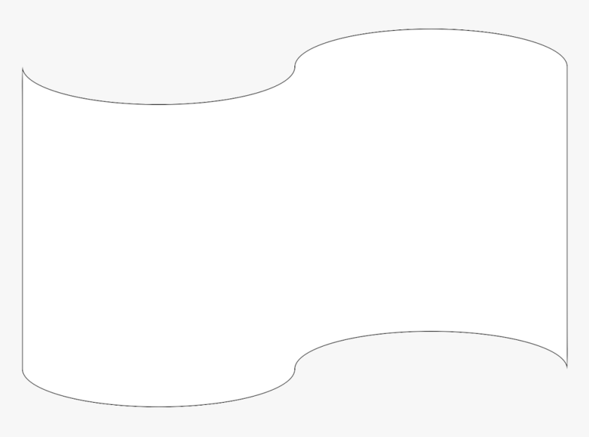 White Flag - Line Art, HD Png Download