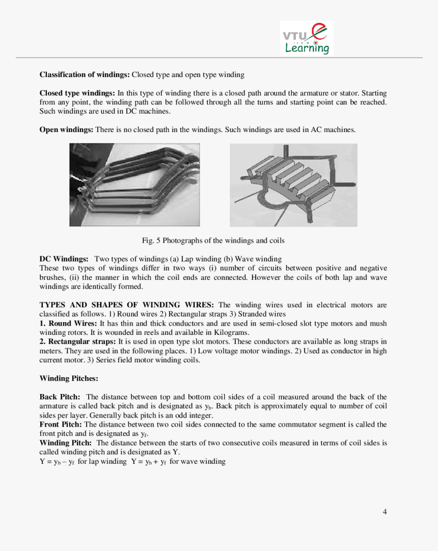 Experience In Web Reader , Png Download - Closed Winding And Open Winding, Transparent Png