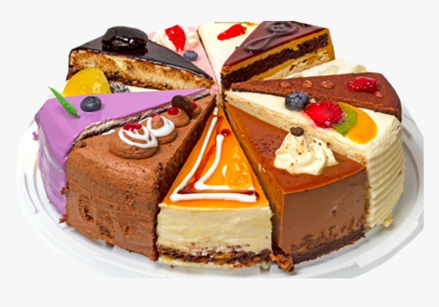 Gingered Fruit Salsa Sundaes - Piece Of Cake White Background, HD Png Download