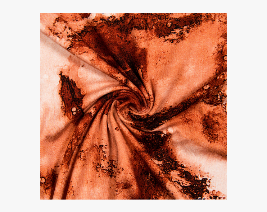 Viscose Jersey Terracotta Fog Multicolored - Painting, HD Png Download