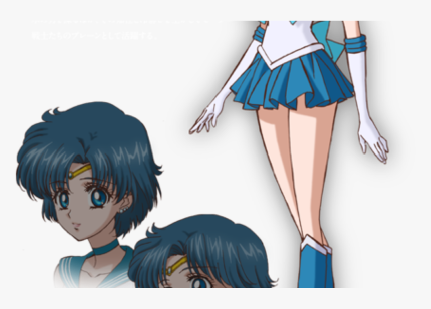 Sailor Mercury Sailor Moon Crystal , Png Download - Mercury Jupiter Sailor Moon, Transparent Png