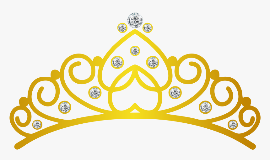 Tiara Clipart Black And White, HD Png Download