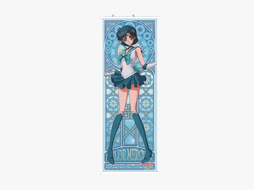 Sailor Mercury Art Nouveau, HD Png Download