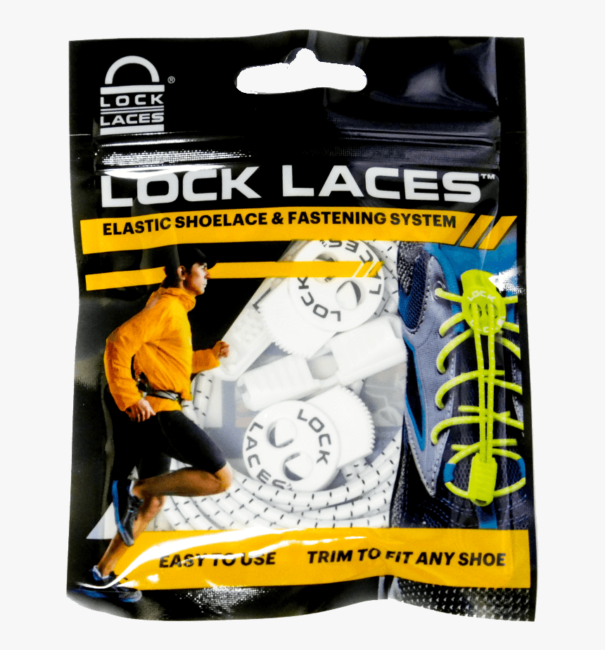 White - Elastic Snørebånd Løbeshop, HD Png Download