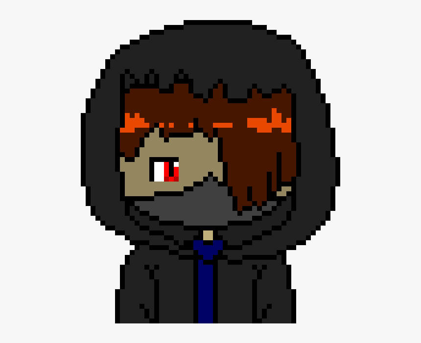 Gothic Girl Pixel Art, HD Png Download