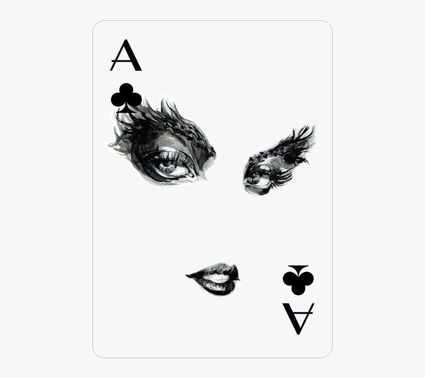 10 Of Clubs Card Art, HD Png Download