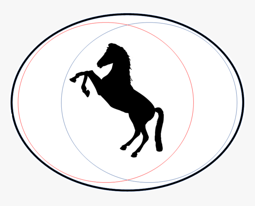 Cure For Clover - Purple Moon And Unicorn, HD Png Download