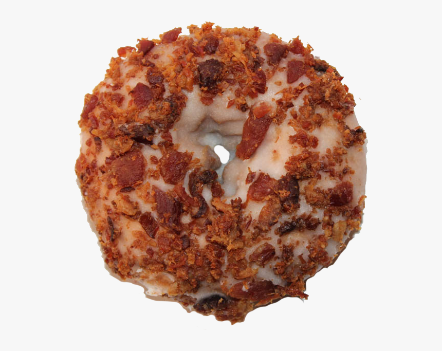 Maple Bacon Donut Png, Transparent Png