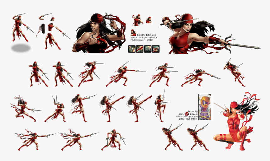 Elektra Marvel, HD Png Download