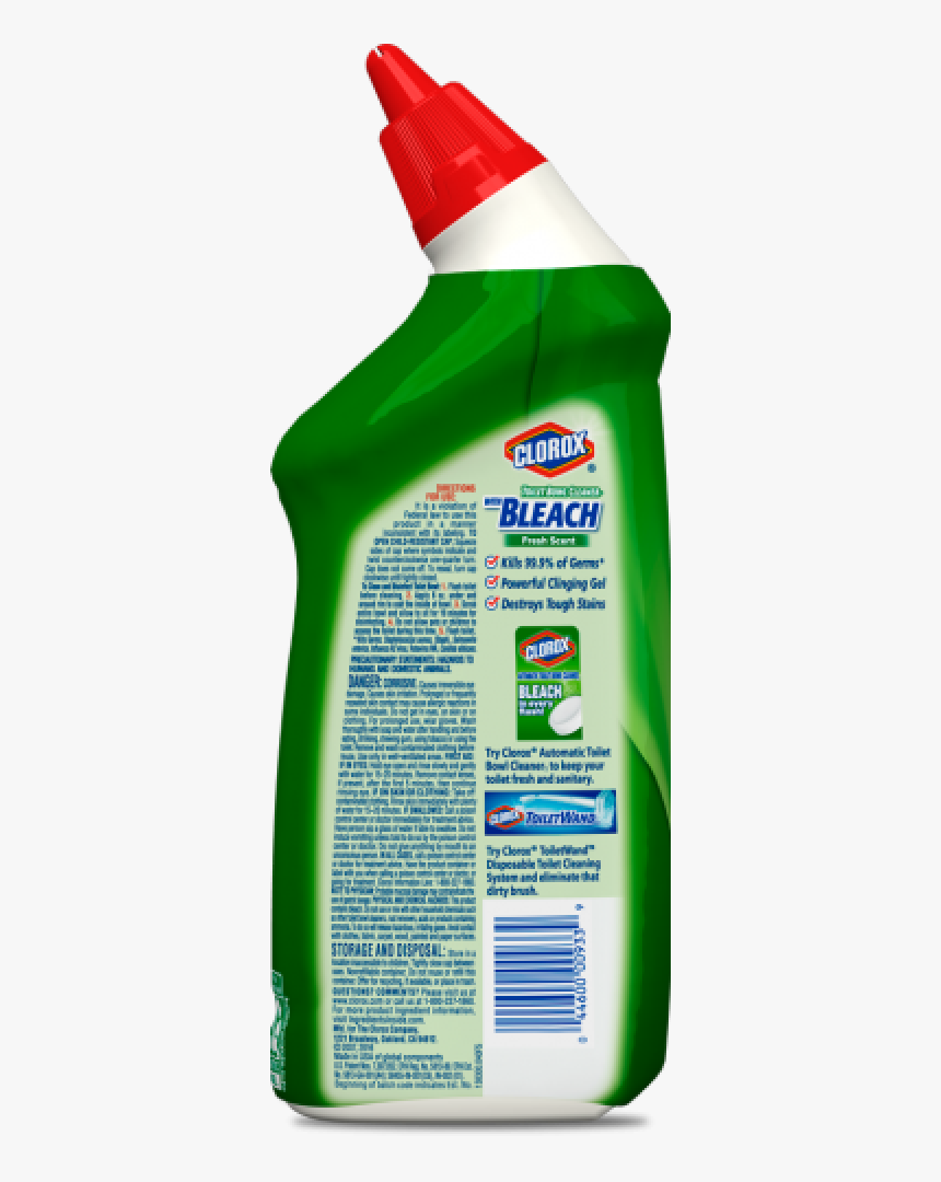 Clorox Toilet Bowl Cleaner Label, HD Png Download