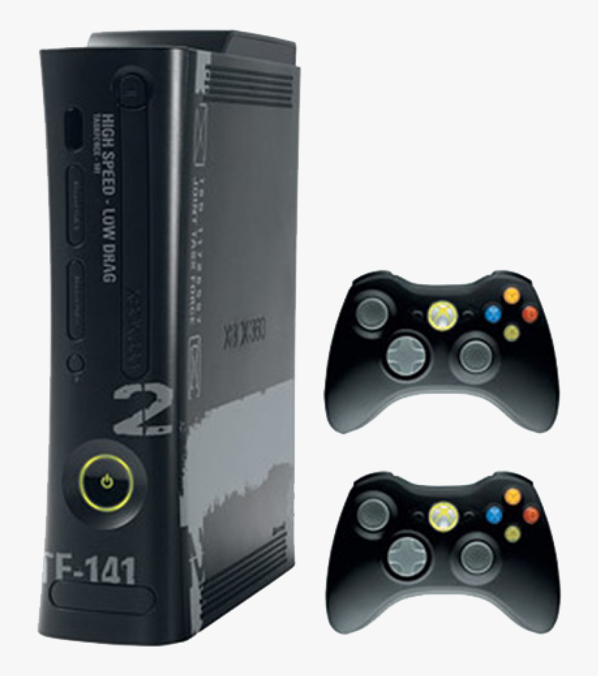 Refurbished Xbox 360 Console,250gb, Modern Warfare - Xbox 360 Modern Warfare 2 Edition, HD Png Download