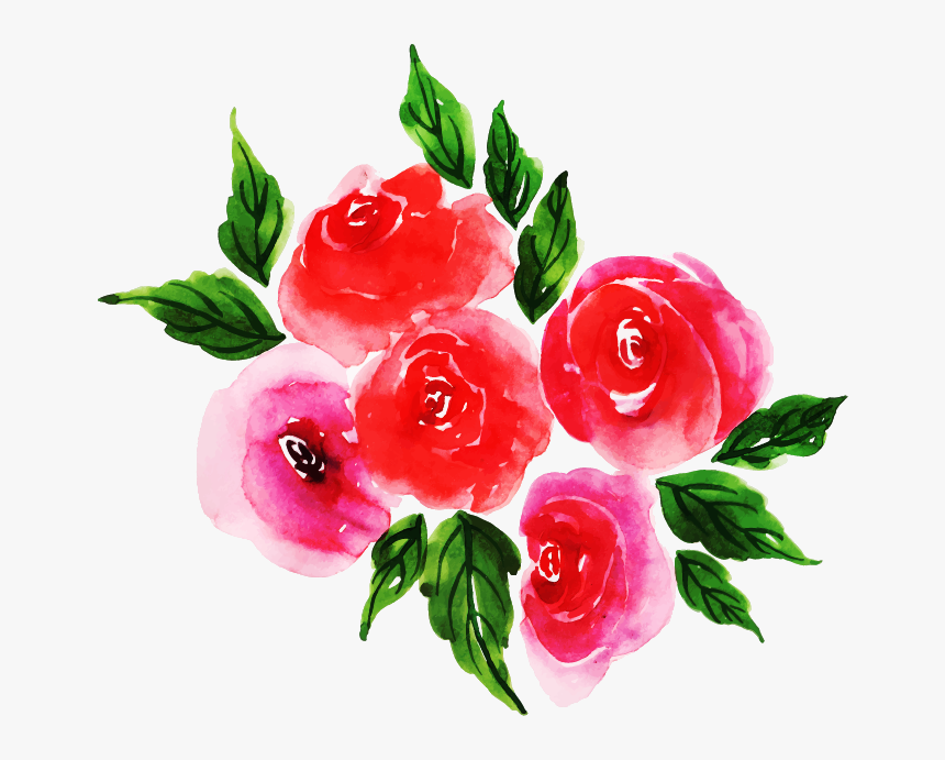 Garden Roses, HD Png Download