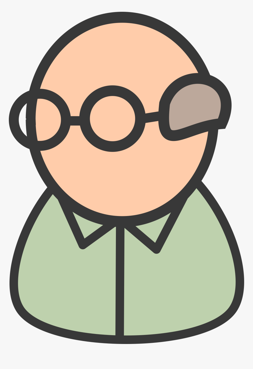 Icon Art Old Man Clipart - Elder Clipart, HD Png Download