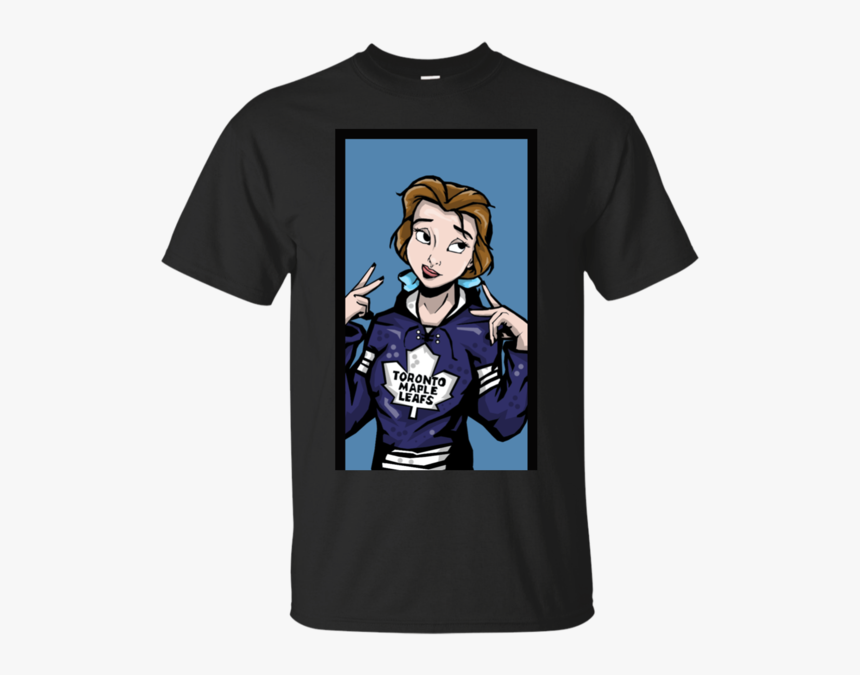 Toronto Hockey Princess Belle T Shirt & Hoodie - Capital Of America T Shirt, HD Png Download