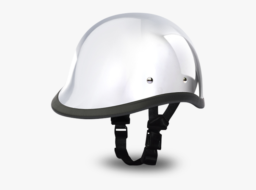 Hawk Chrome Daytona Helmets Novelty Jockey Motorcycle Helmet, HD Png