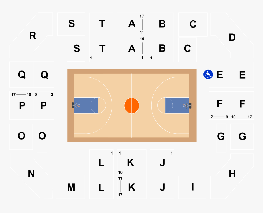 Westchester Knicks Seating Chart, HD Png Download