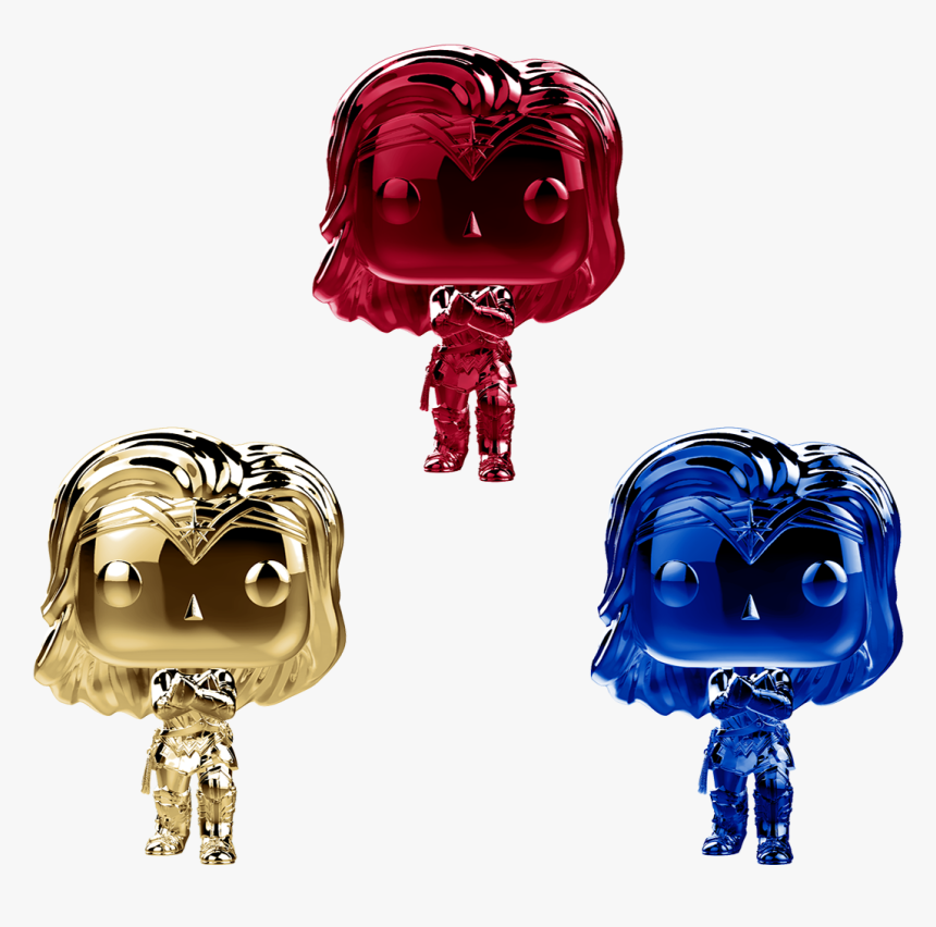 Chrome Wonder Woman 3 Pack, HD Png Download