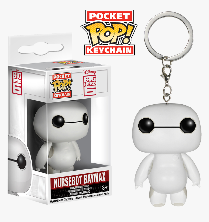 Big Hero - Cute Funko Pop Keychain, HD Png Download
