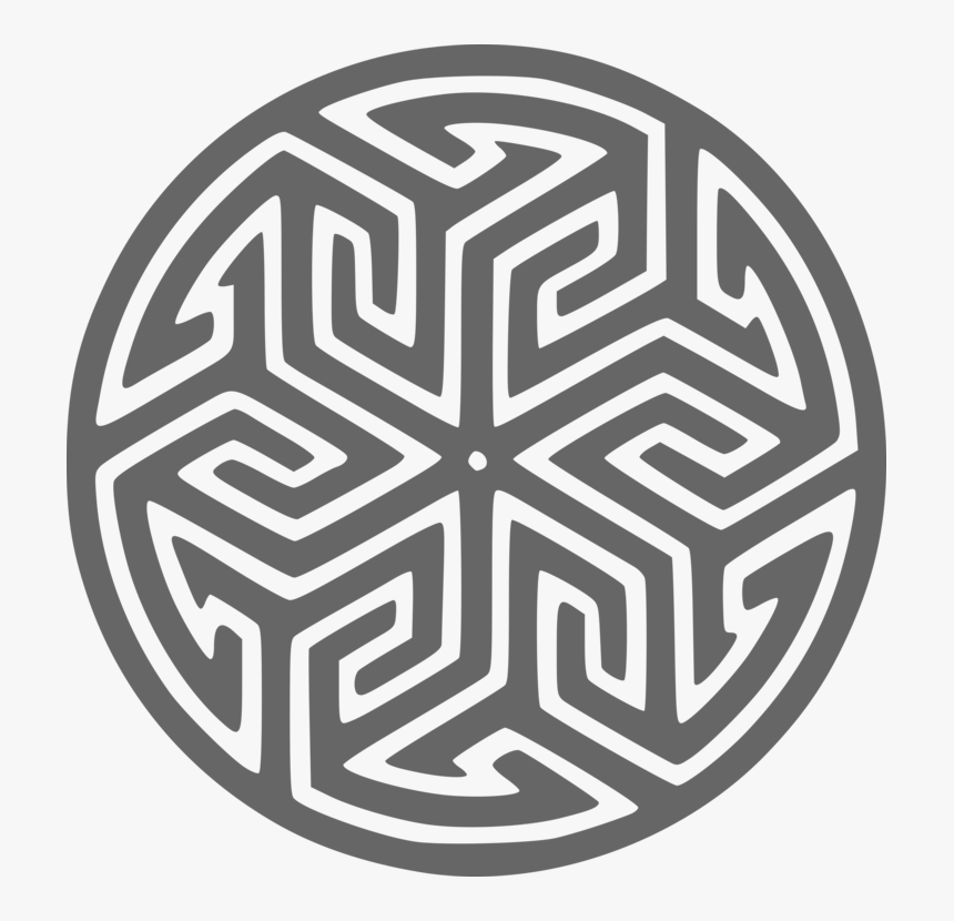 Symmetry,area,labyrinth - Ancient Arabian Motif, HD Png Download