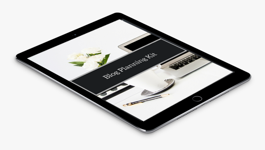 Blog Planning Kit Ipad Mockup , Png Download - Bowie Knife, Transparent Png