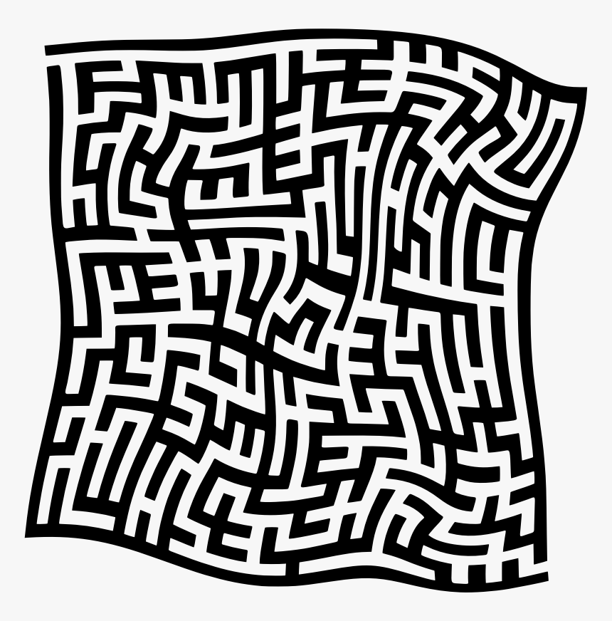 Distorted Maze, HD Png Download