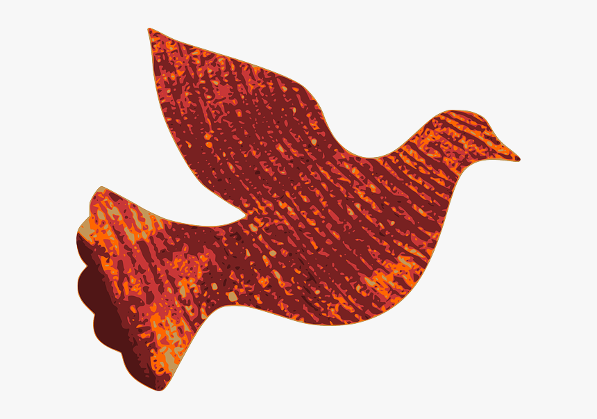 Peace Dove Template, HD Png Download