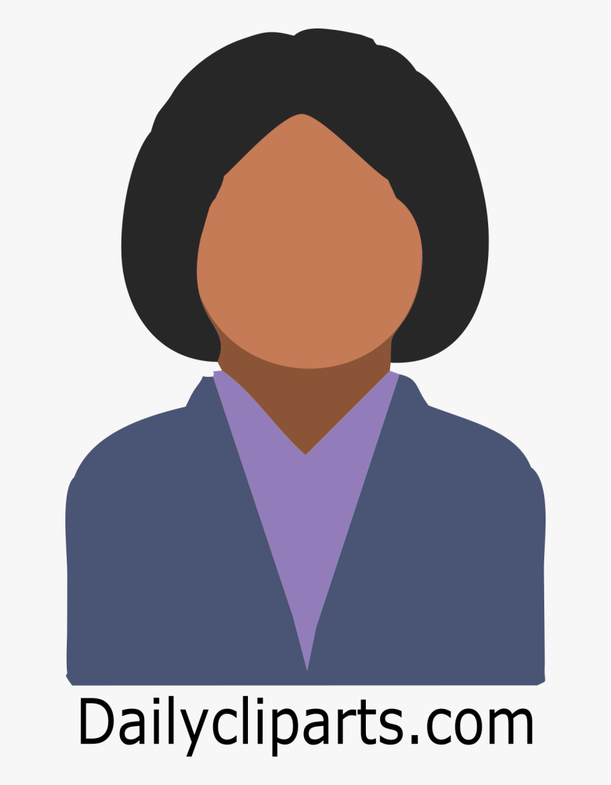 Lady Chat Avatar Clipart - Poster, HD Png Download