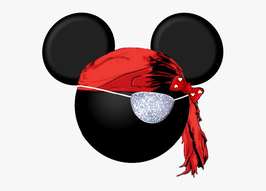 Pirate Mickey Ears Clipart, HD Png Download