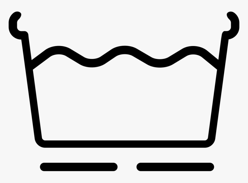 Maximum Temperature Medium Agitation Comments Clipart - Wash In Cold Water Sign, HD Png Download