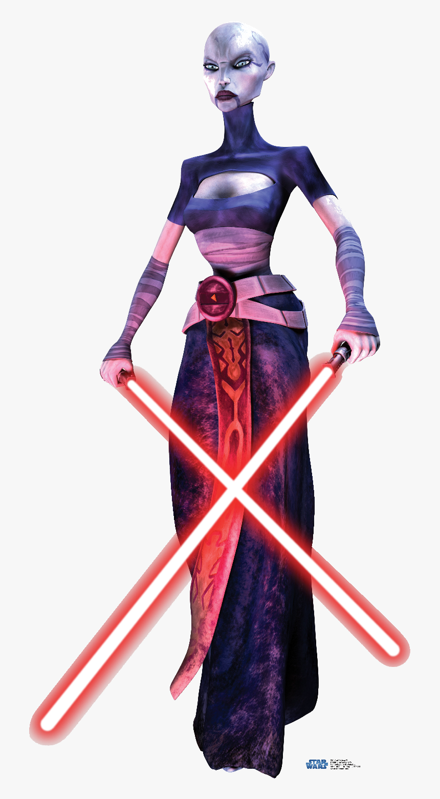 Rey Star Wars Png Transparent - Star Wars Asajj Ventress, Png Download