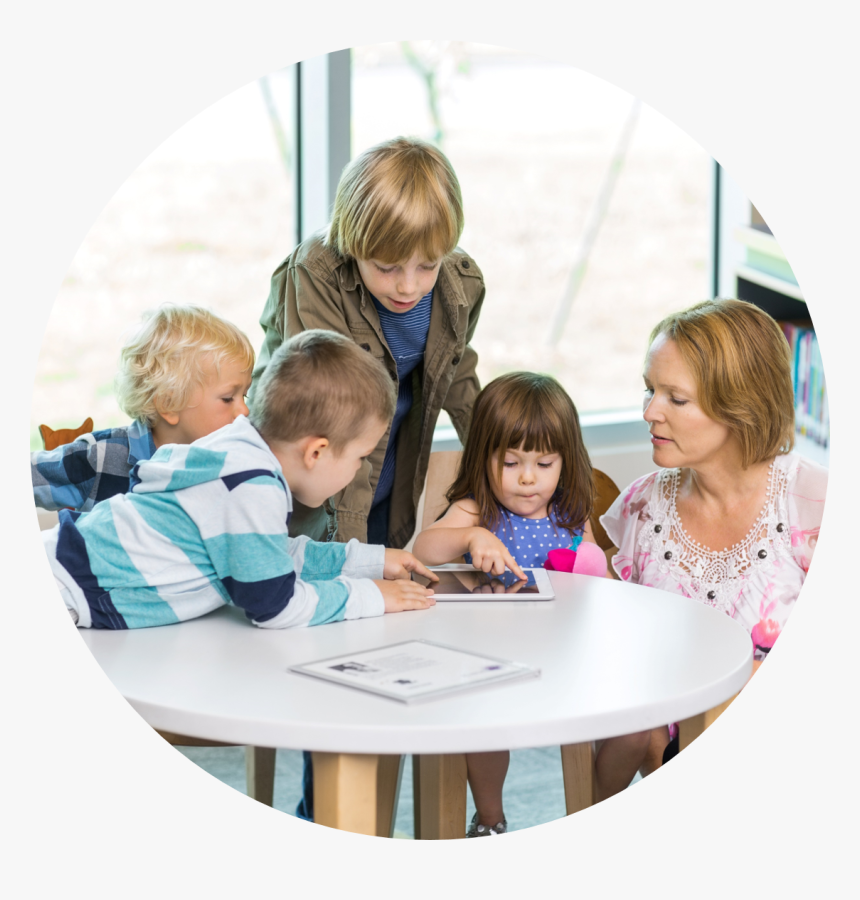 Children Sitting Png, Transparent Png