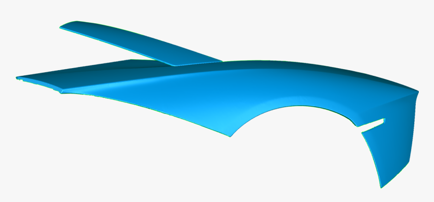 Lamborghini Aventador Superveloce 3d Scan Rear Fender - Chair, HD Png Download