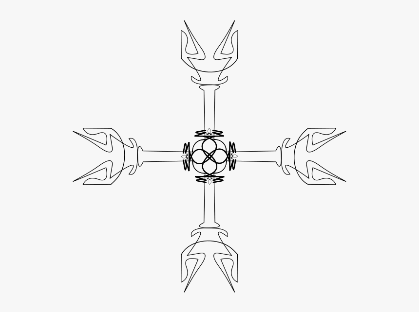 Holy Greek Futuristic Cross Png Clip Arts - Christian Cross, Transparent Png