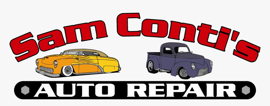 Sam Conti S Auto Repair - Pickup Truck, HD Png Download