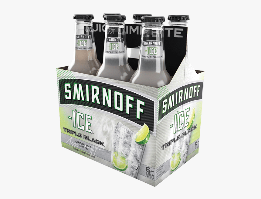 Smirnoff Ice Triple Black - Smirnoff Black Ice, HD Png Download