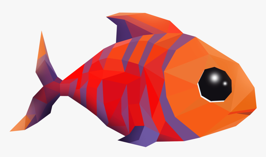 Orange Cute Fish - Snapper, HD Png Download