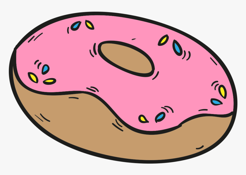 Transparent Donuts Clipart - Doughnut, HD Png Download