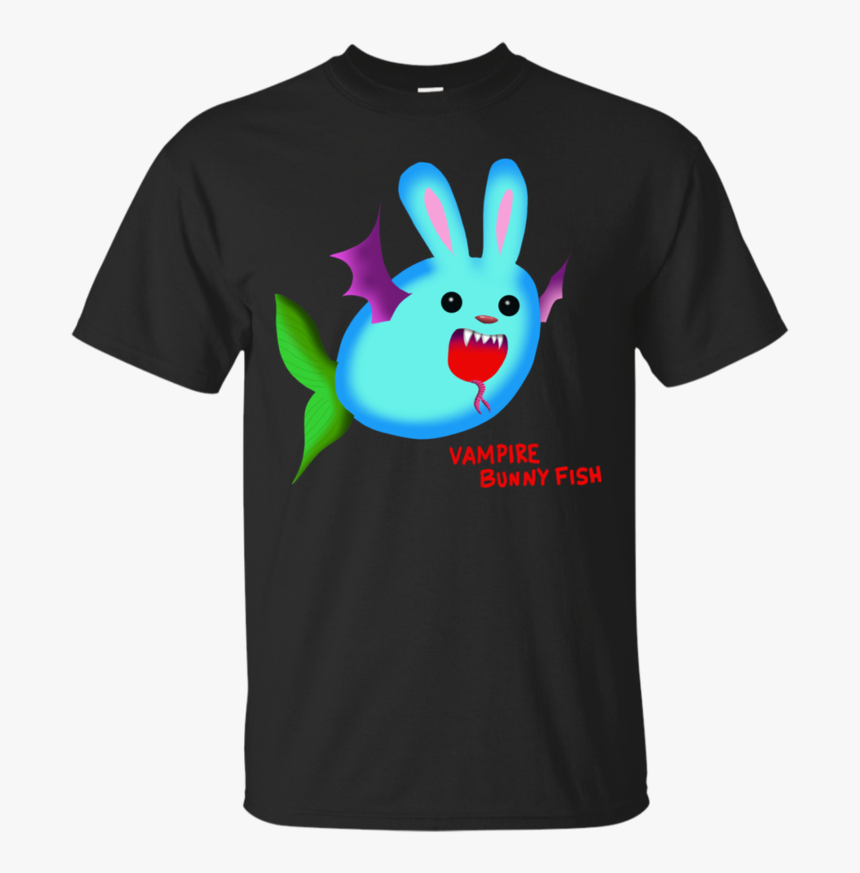 Vampire Bunny Fish Cute And Scary T Shirt & Hoodie - Kitten T Shirt Pennywise, HD Png Download