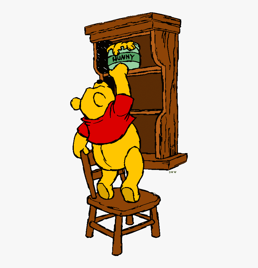 Pinecone Reaching For Honey Pot Winnie The Pooh Balloons - Winnie The Pooh Reaching For Honey, HD Png Download